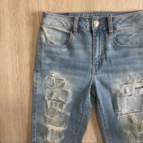 AE HIGH RISE DENIM JEGGING - Picture 2 of 11